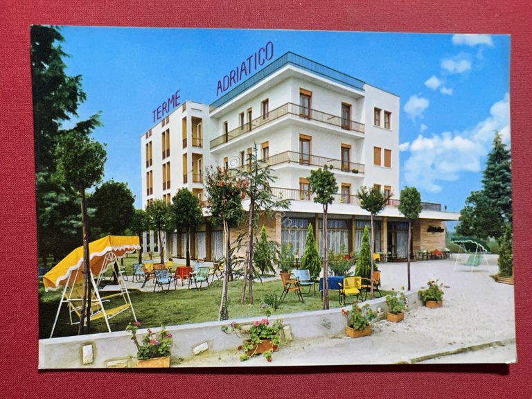Cartolina - Hotel Terme Adriatico - Viale Mazzini - Abano …