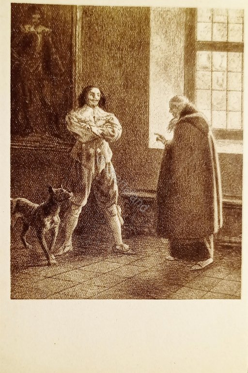 Cartolina - I Promessi Sposi illustrati da G. B. Galizzi …