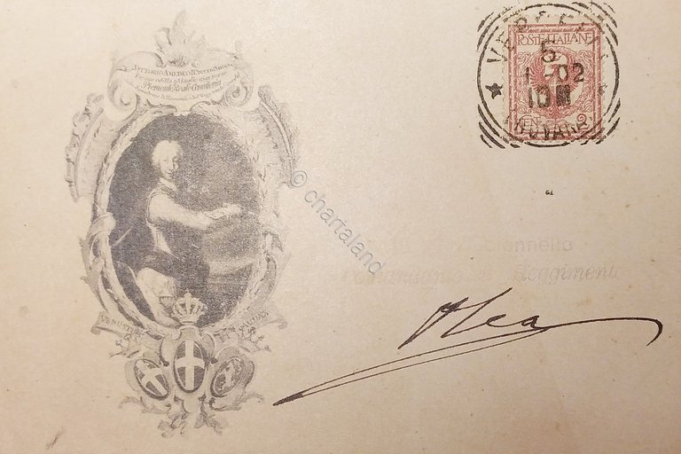 Cartolina - Il Colonnello - Comandante del Reggimento - Reale …