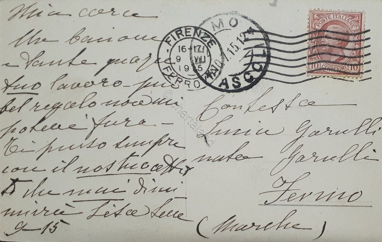 Cartolina - Illustratori - Militari - Con l'animo che vince …