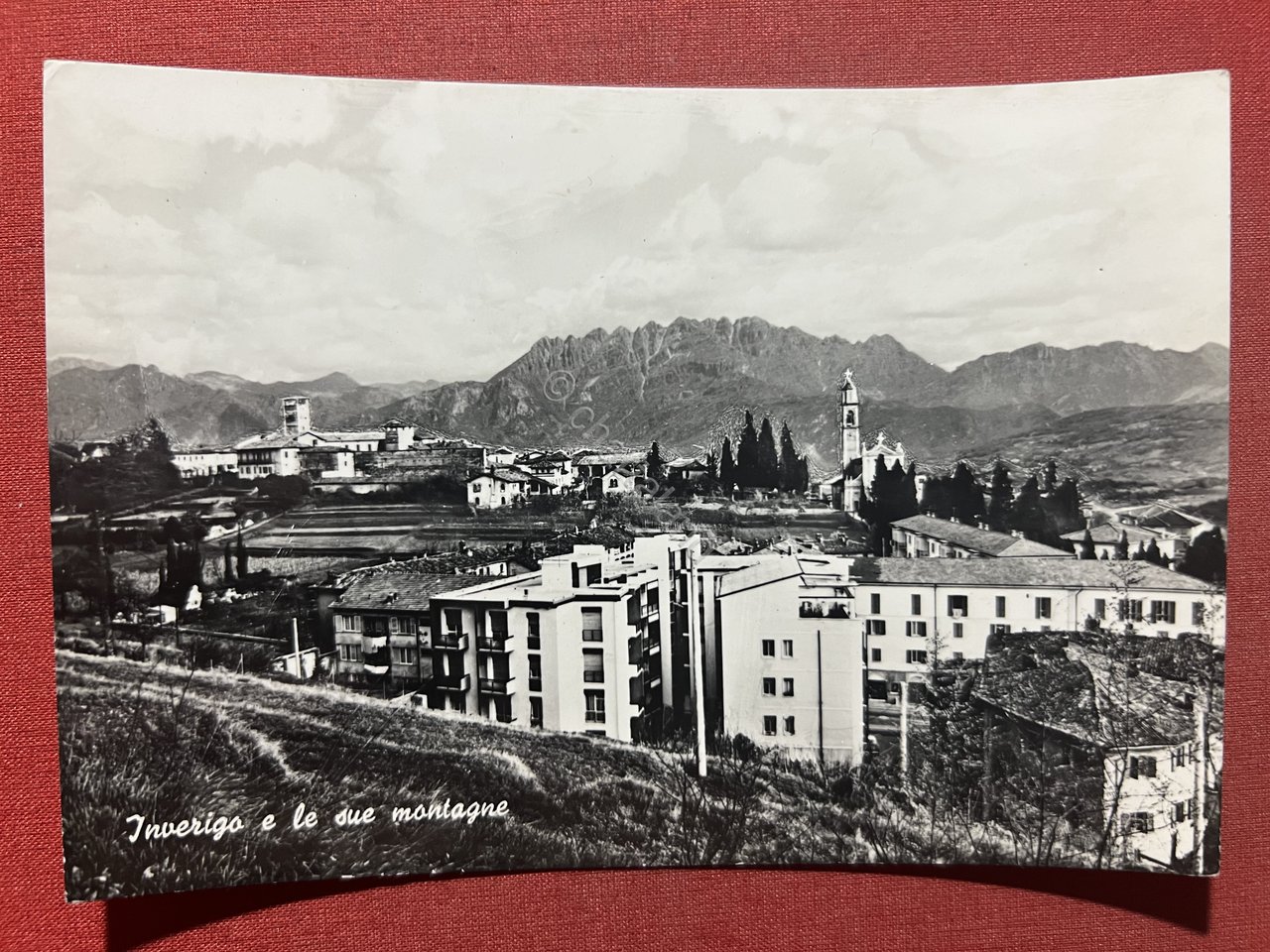 Cartolina - Inverigo e le sue Montagne ( Como ) …