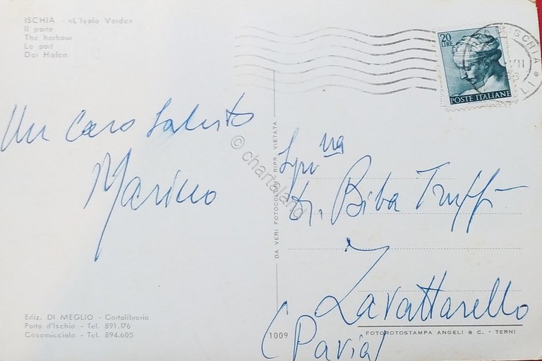 Cartolina - Ischia - L'Isola Verde - Il Porto - …