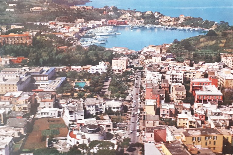 Cartolina - Ischia Porto - Veduta aerea - 1973