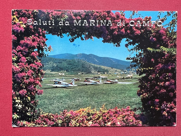 Cartolina - Isola d'Elba - Marina di Campo - Aeroporto …