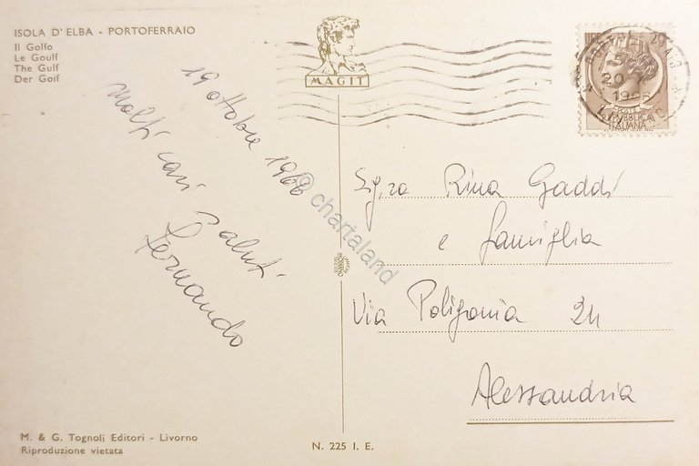 Cartolina - Isola d'Elba - Portoferraio - Il Golfo - …