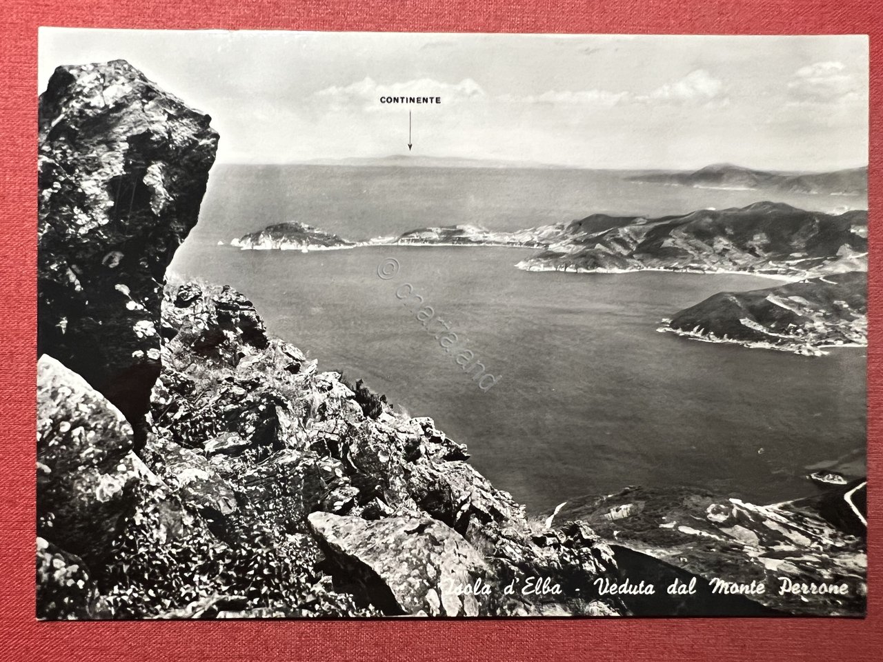 Cartolina - Isola d'Elba - Veduta dal Monte Perrone - … | Immagine principale