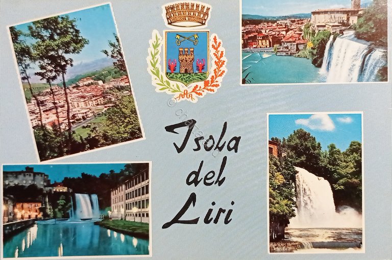 Cartolina - Isola del Liri - Vedute diverse - 1973
