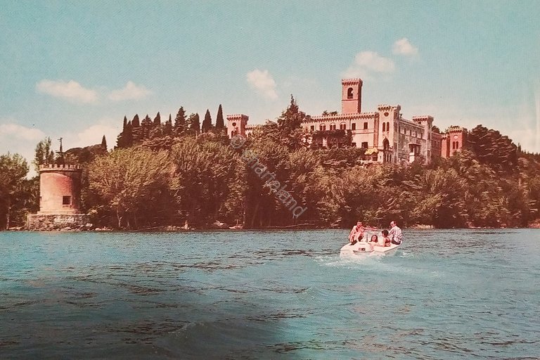 Cartolina - Isola Maggiore - Lago Trasimeno - Castello Guglielmi …