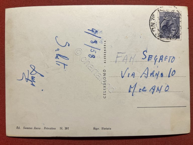 Cartolina - Isole del Cantone ( Genova ) - Il …