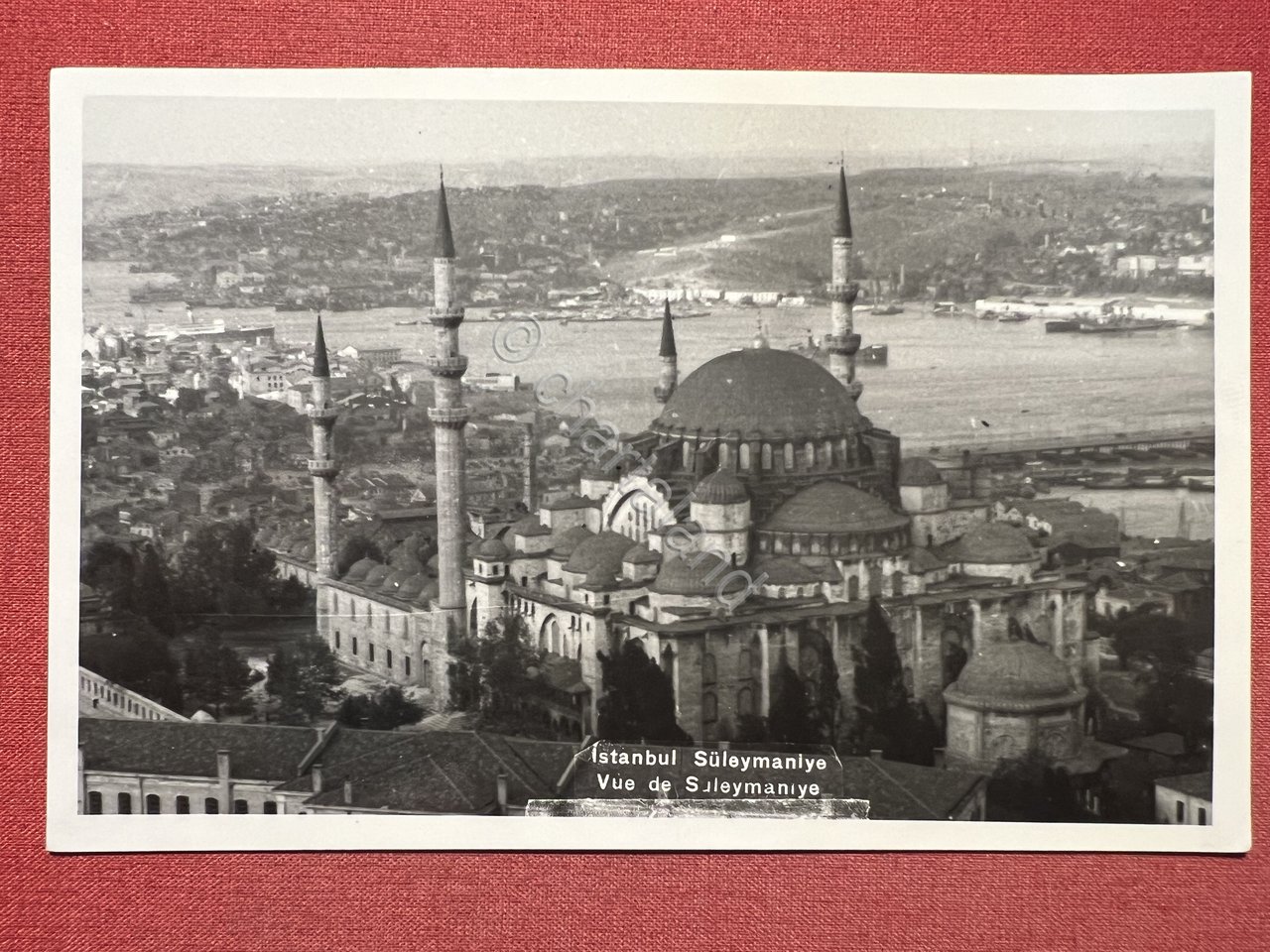 Cartolina - Istanbul Suleymaniye - Vue de Suleymaniye - 1940 …