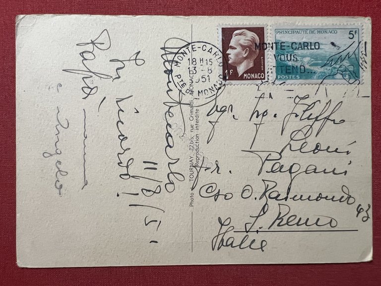 Cartolina - Jubilé de S.A.S. le Prince Louis II de … | Immagine Gallery 2