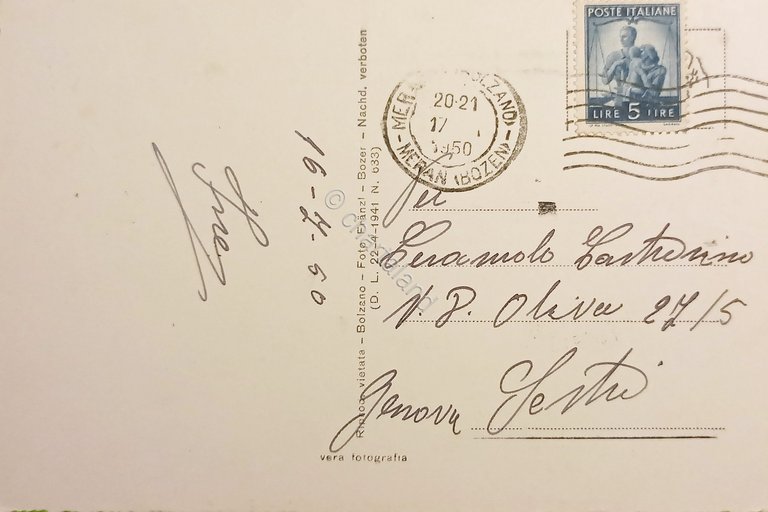 Cartolina - Kurort Meran und Umgebung - Vedute diverse - …