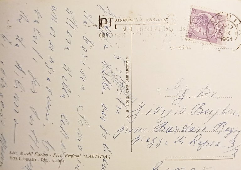 Cartolina - L'Aquila degli Abruzzi - Fontana luminosa e Giardini …