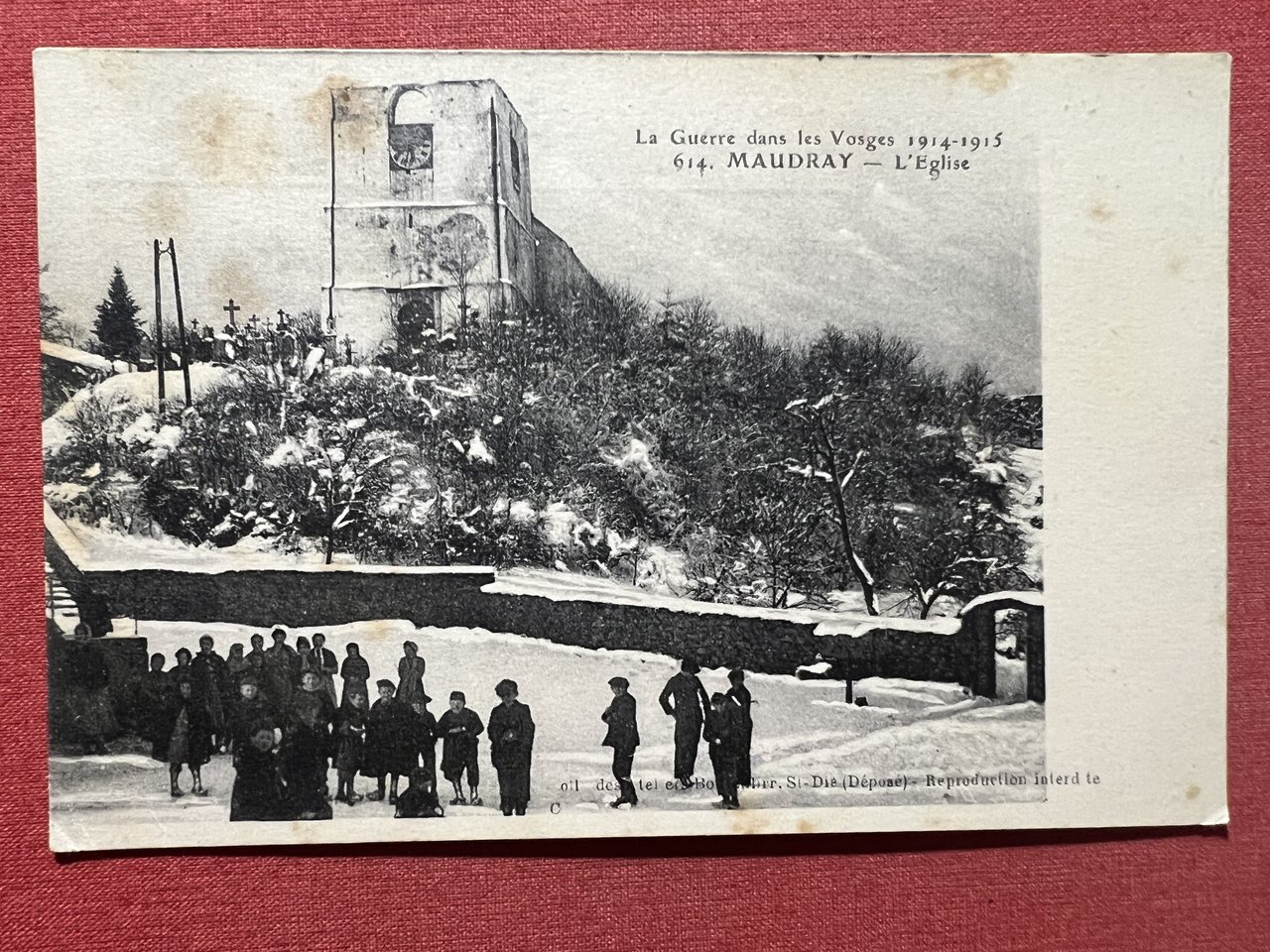 Cartolina - La Guerre dans les Vosges 1914-15 - Maudray …