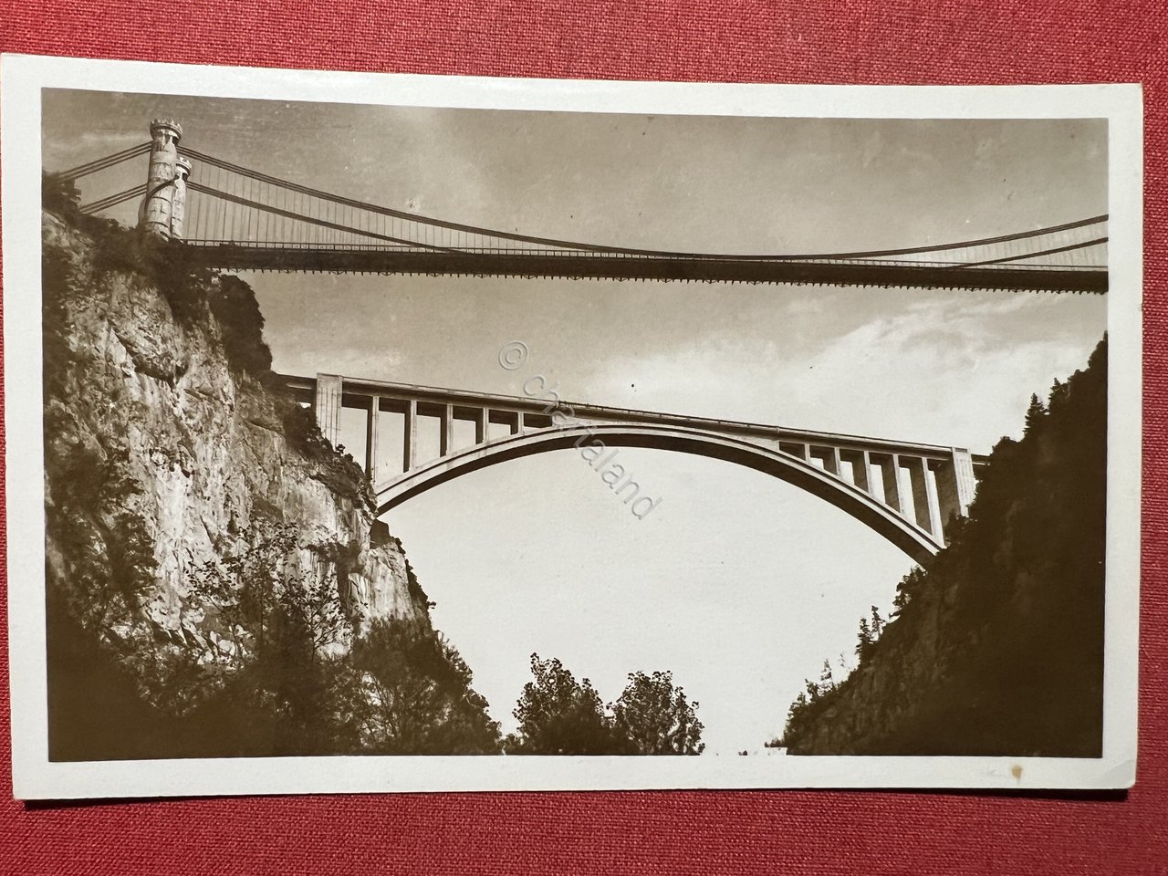 Cartolina - La Haute-Savoie - Les Ponts de la Caille …