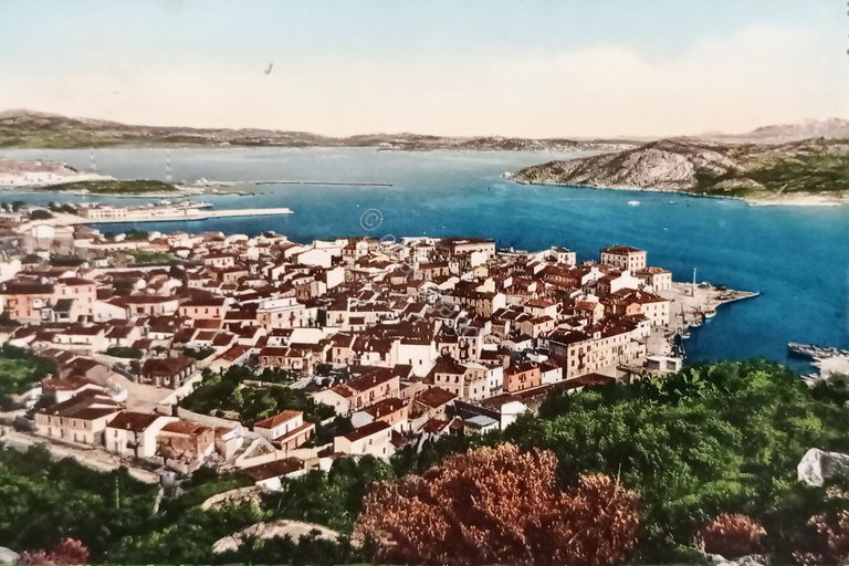 Cartolina - La Maddalena - Panorama - 1954