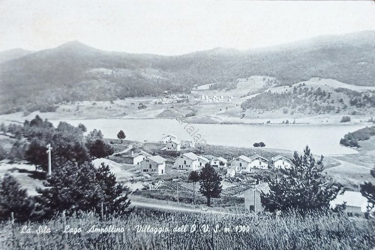 Cartolina - La Sila - Lago Ampollino - Villaggio dell'O. …