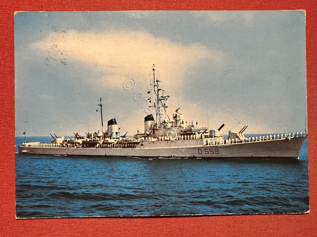 Cartolina - La Spezia - Cacciatorpediniere Indomito - 1972