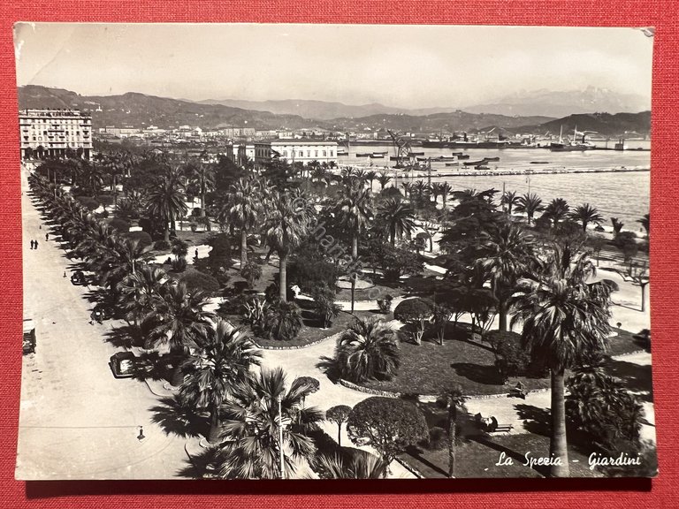 Cartolina - La Spezia - Giardini - 1947