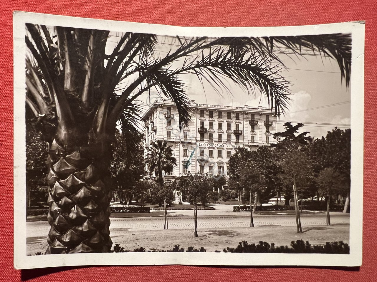 Cartolina - La Spezia - Giardini e Albergo Croce di …