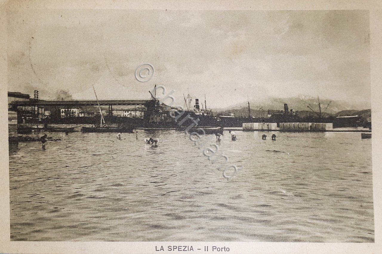 Cartolina - La Spezia - Il Porto - 1923