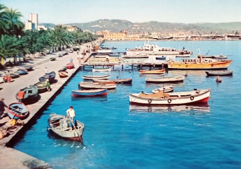 Cartolina - La Spezia - Lungomare C. Morin - 1962