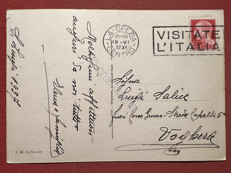 Cartolina - La Spezia - Via Chiodo dalla Piazza G. …