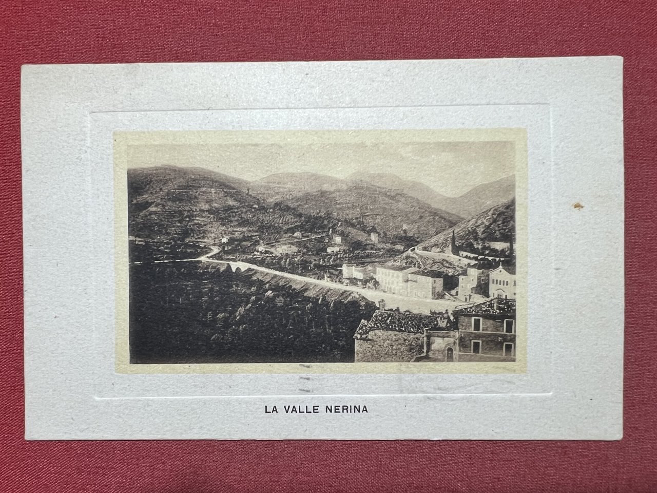 Cartolina - La Valle Nerina - Panorama - 1946