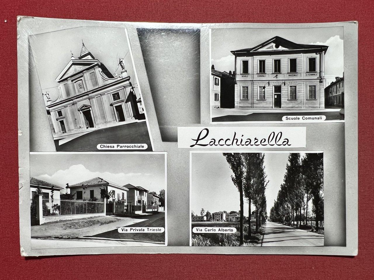 Cartolina - Lacchiarella ( Milano ) - Vedute diverse - …