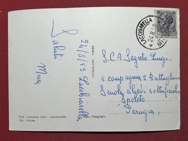 Cartolina - Lacchiarella ( Milano ) - Vedute diverse - …