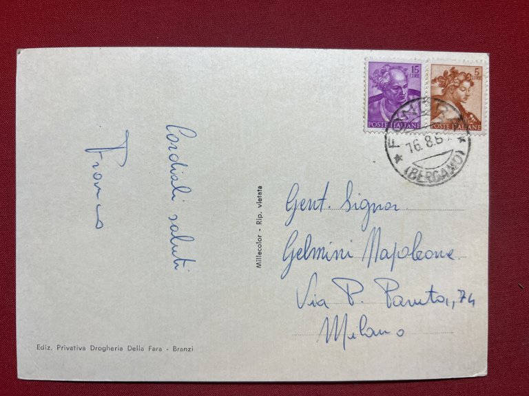 Cartolina - Laghi Gemelli ( Bergamo ) - Vedute diverse …