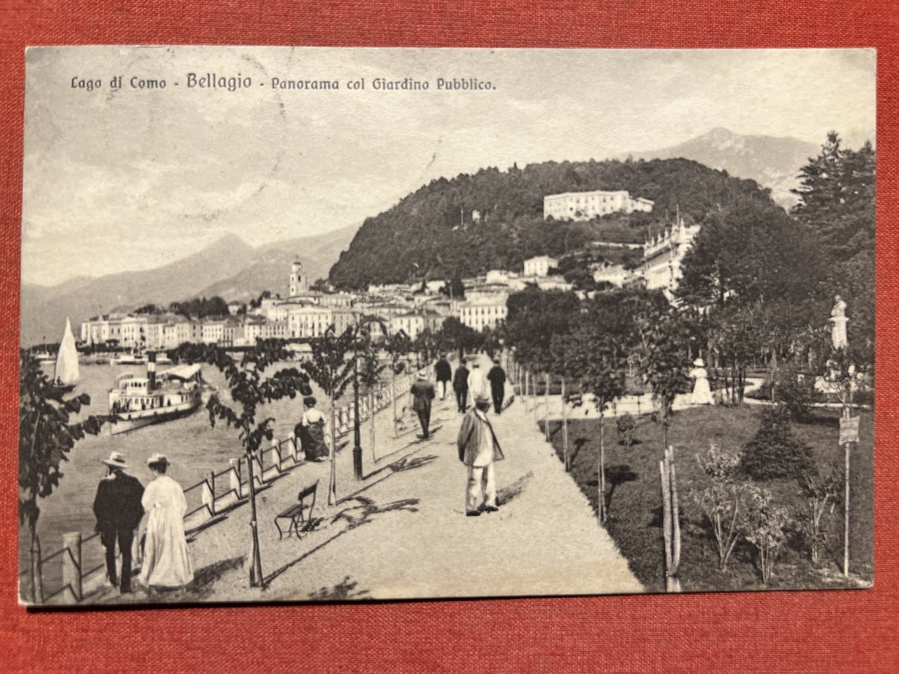 Cartolina - Lago di Como - Bellagio - Panorama col …