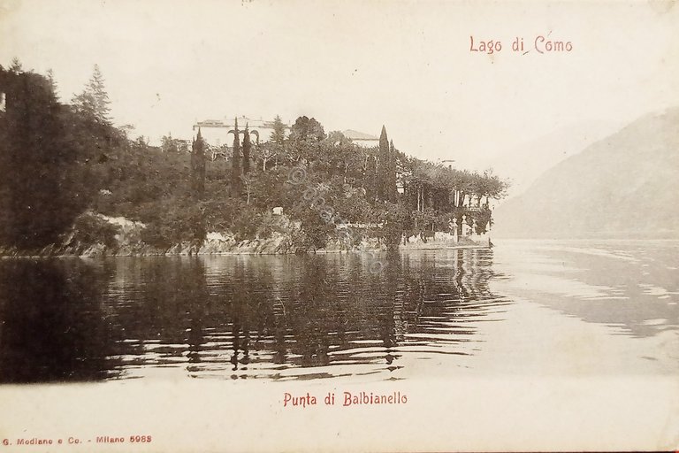 Cartolina - Lago di Como - Punta di Balbianello - …