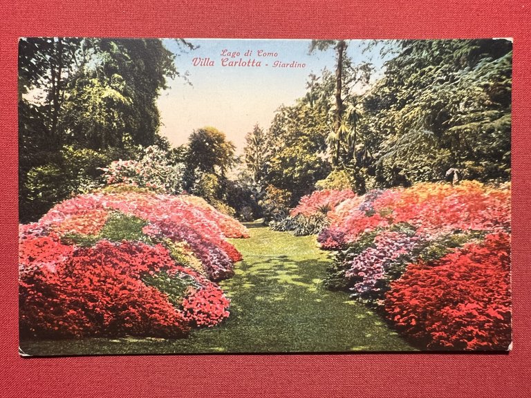 Cartolina - Lago di Como - Villa Carlotta - Giardino …