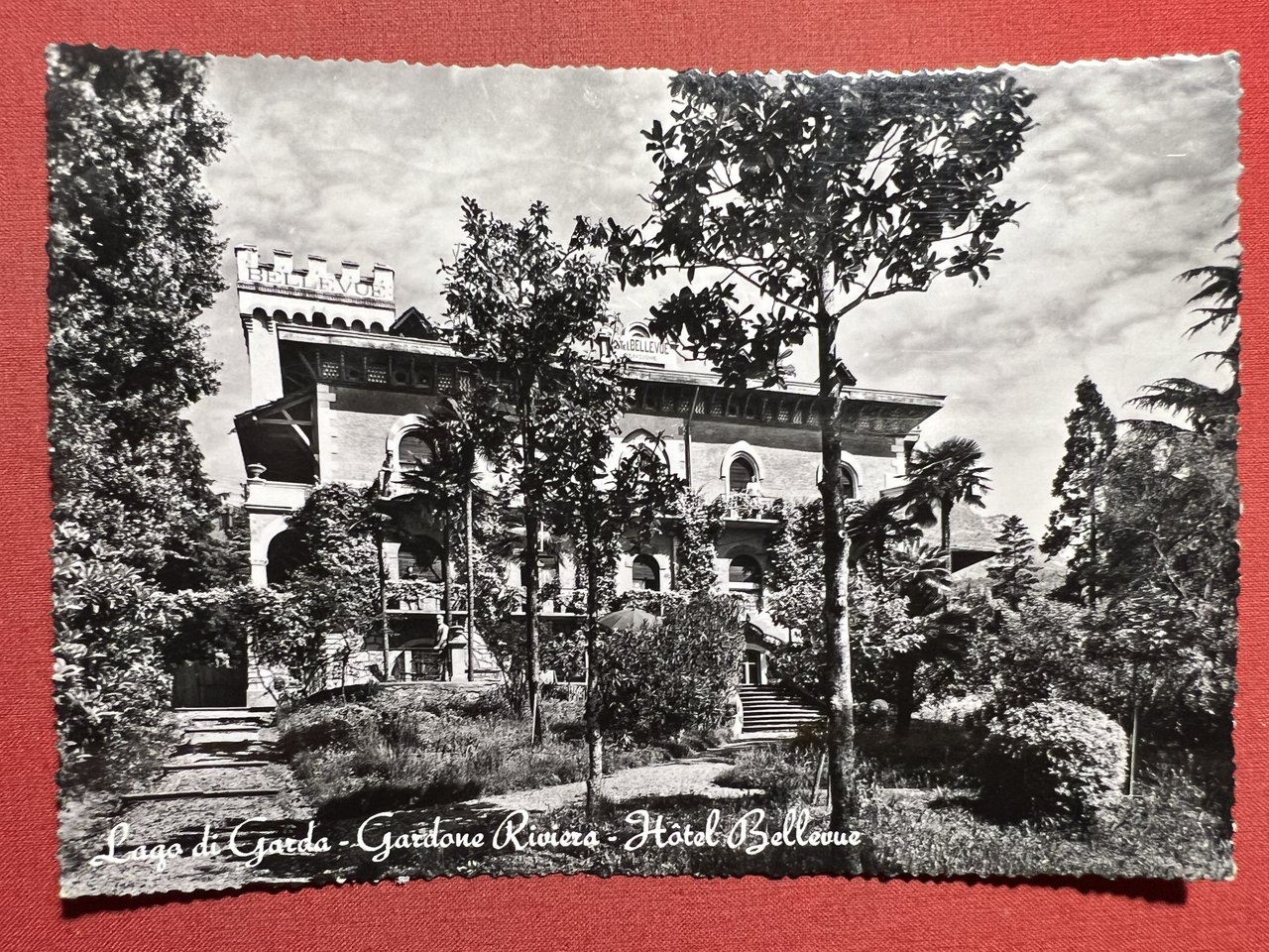 Cartolina - Lago di Garda - Gardone Riviera - Hotel …