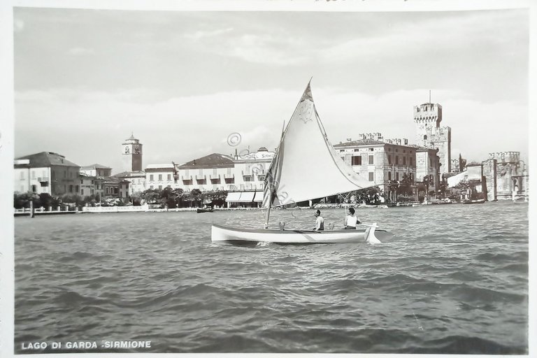 Cartolina - Lago di Garda - Sirmione - 1950