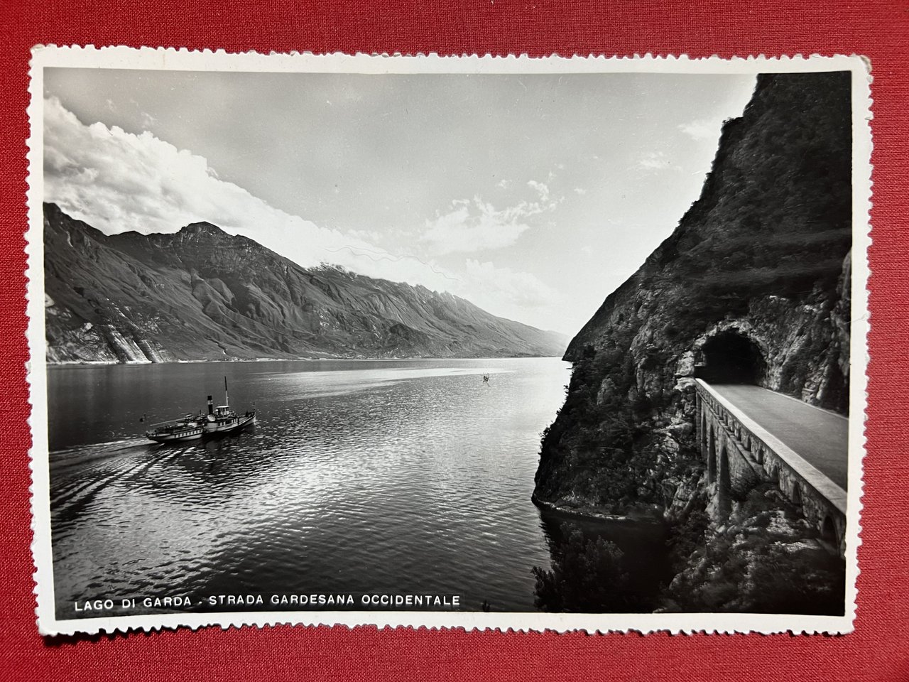 Cartolina - Lago di Garda - Strada Gardesana Occidentale - …