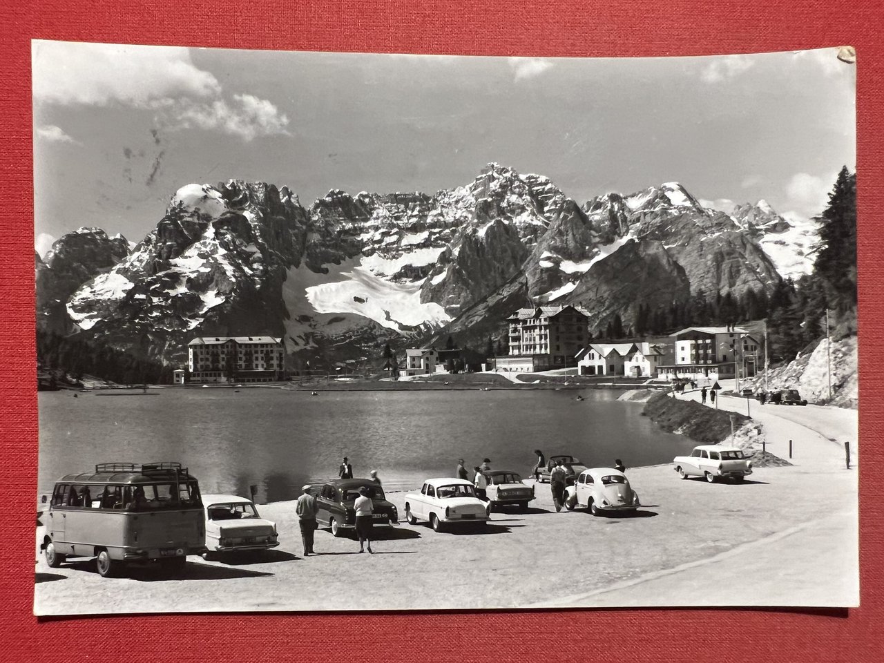 Cartolina - Lago di Misurina - Sorapis - 1961