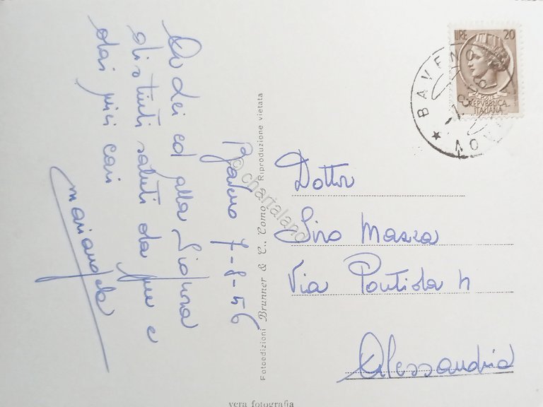 Cartolina - Lago Maggiore - Baveno - Scorcio Panoramico - …