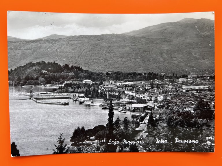 Cartolina - Lago Maggiore - Intra ( Verbania ) - …