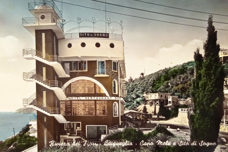 Cartolina - Laigueglia - Capo Mele e Sito di Sogno …