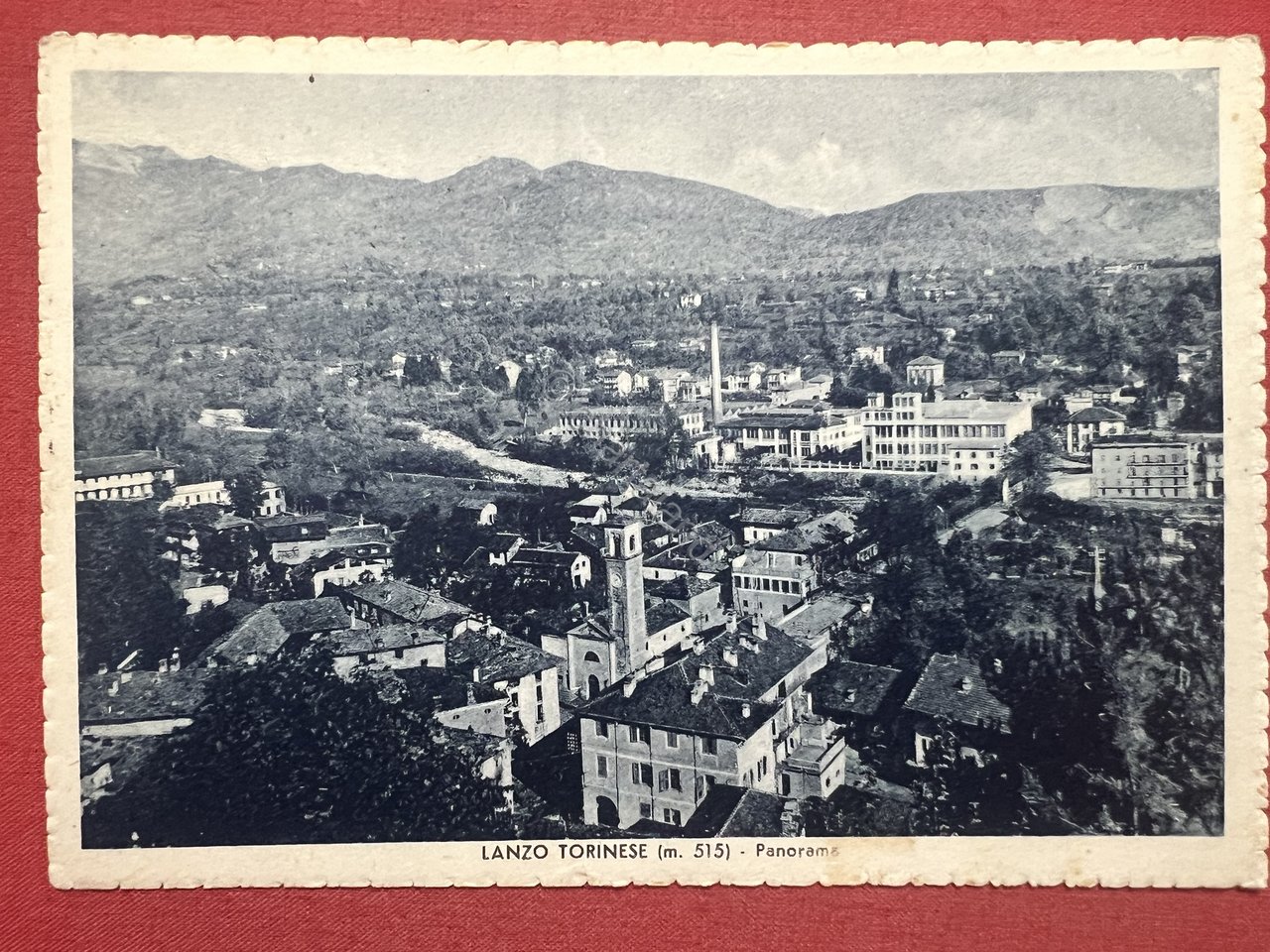 Cartolina - Lanzo Torinese - Panorama - 1940