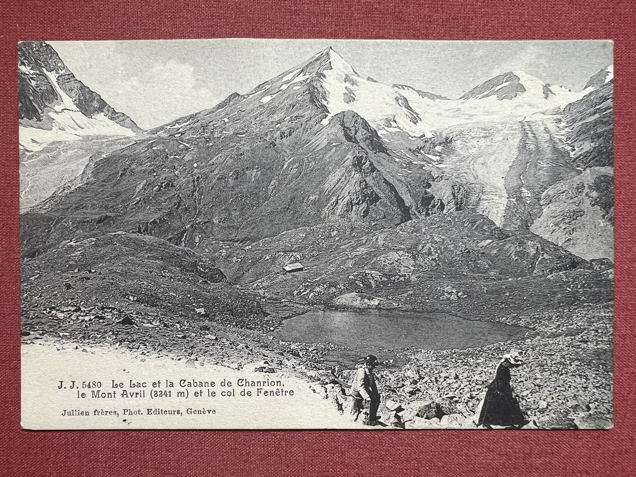 Cartolina - Le Lac et la Cabane de Chanrion - …