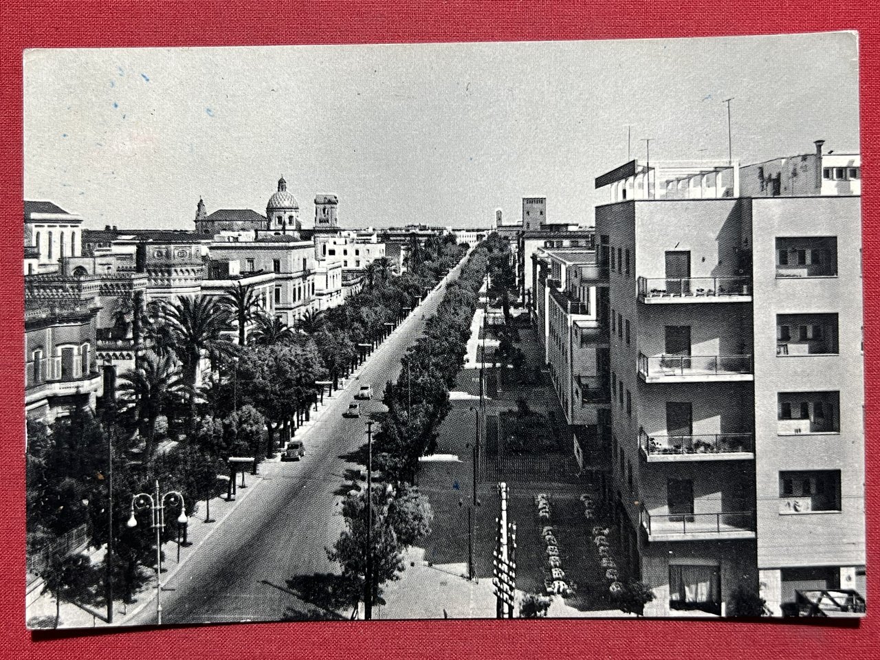 Cartolina - Lecce - Viale Gallipoli - 1965