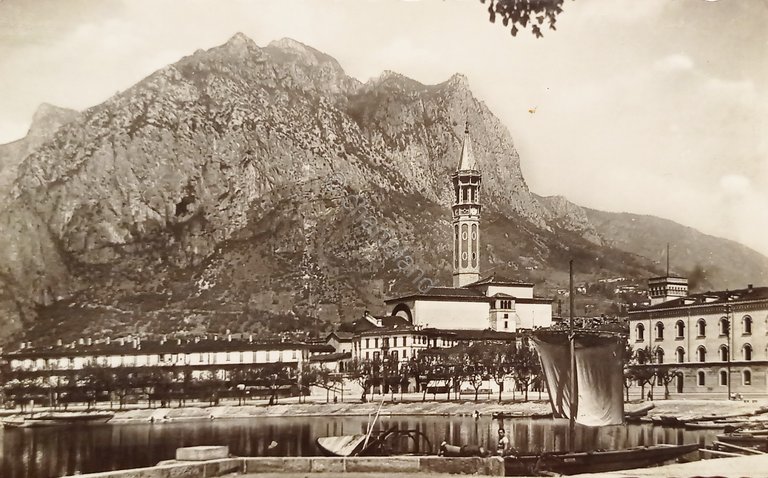 Cartolina - Lecco - Il Porto - Monte S. Martino …