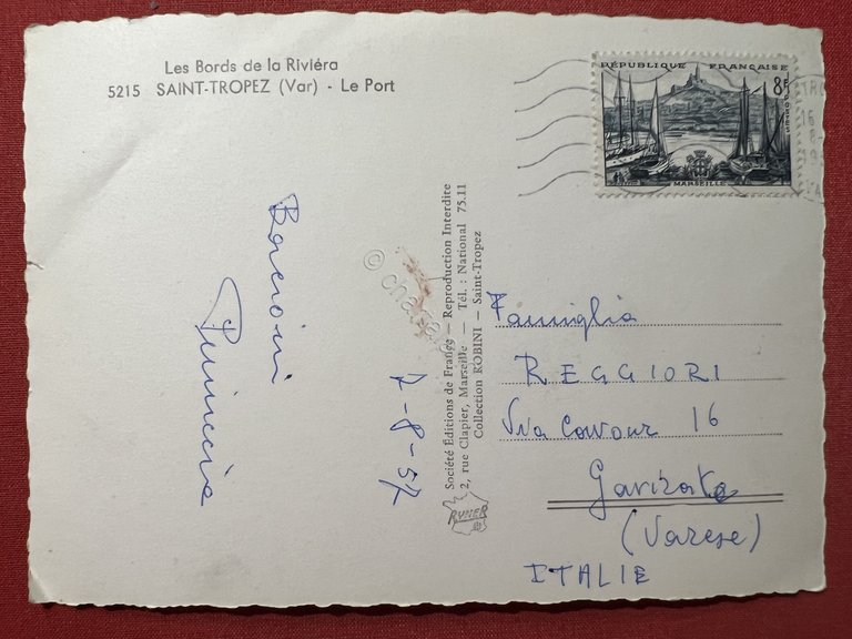 Cartolina - Les Bords de la Riviéra - Saint-Tropez ( … | Immagine Gallery 2