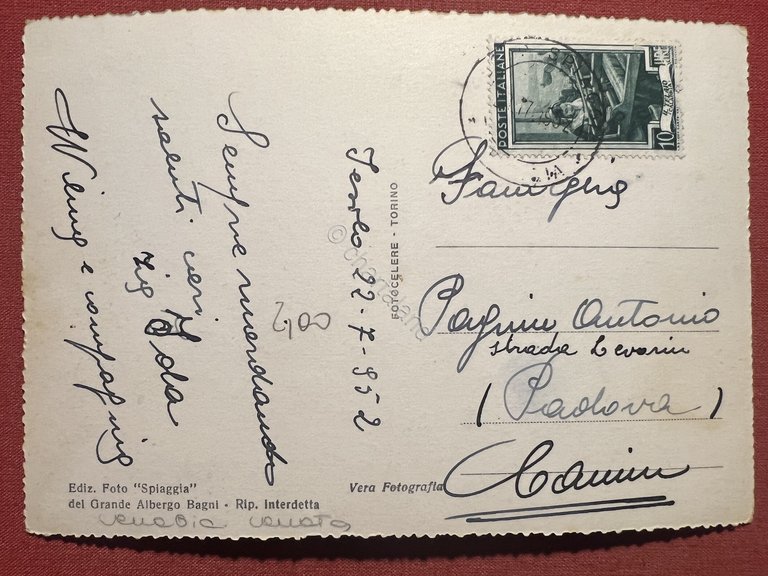 Cartolina - Lido di Jesolo ( Venezia ) - Istituto …