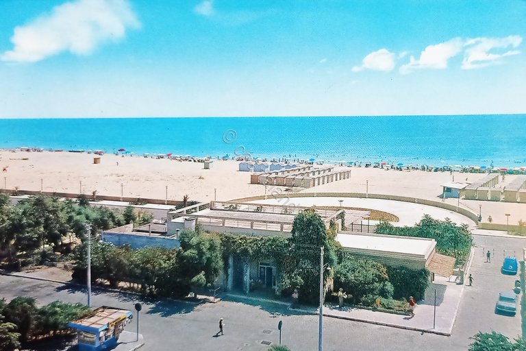 Cartolina - Lido di Metaponto ( Matera ) - Spiaggia …