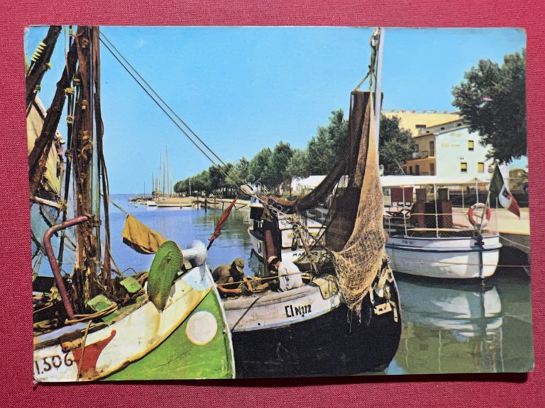 Cartolina - Lignano ( Udine ) - Darsena - 1965 …