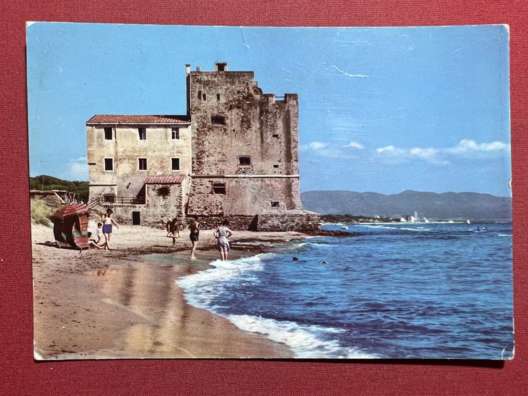 Cartolina - Litoranea Piombino Follonica Torre Mozza - 1965 ca. | Immagine Gallery 3